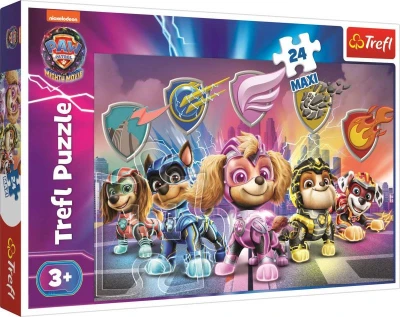 Trefl PUZZLE Tlapková patrola: Psí mise 60x40cm skládačka 24 dílků Maxi Trefl PUZZLE Tlapková patrola: Psí mise 60x40cm skládačka 24 dílků Maxi