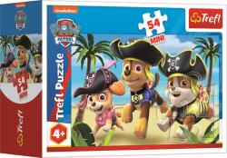 Trefl PUZZLE Tlapková Patrola Společná dobrodružství mini 20x13cm 54 dílků 4 druhy