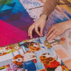 Trefl PUZZLE UFT Prémiové Odraz města Perth 85x85cm 1500 dílků skládačka