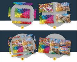 Trefl PUZZLE UFT Prémiové Výhled na plachetnice 68x48cm 1000 dílků skládačka