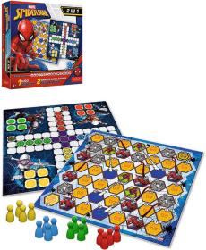 Trefl Soubor her Člověče, nezlob se! + Hadi a žebříky Spiderman 2v1