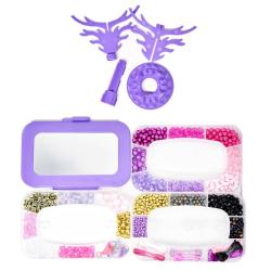 Tvorba náramků sada korálků v krabičce