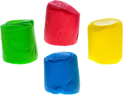 Tvořící hmota modelína v kelímku kreativní set 4ks 4x s vytlačovátky 140g