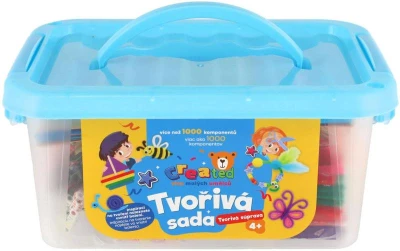 Tvořivá dětská sada Created velký kreativní box 1000 dílků +