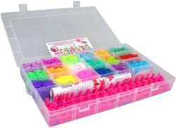 UDĚLEJ SI NÁRAMEK Gumičky barevné LOOM BANDS velká sada v boxu