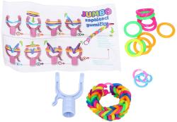 UDĚLEJ SI NÁRAMEK Gumičky Jumbo barevné kreativní set 70ks s doplňky