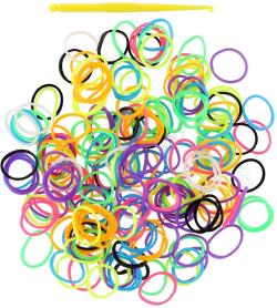 UDĚLEJ SI NÁRAMEK Gumičky LOOM BANDS 200ks mix barev II.