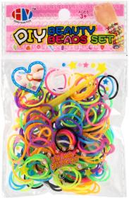 UDĚLEJ SI NÁRAMEK Gumičky LOOM BANDS 200ks mix barev II.