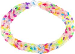 UDĚLEJ SI NÁRAMEK Gumičky LOOM BANDS 200ks set s doplňky strakaté