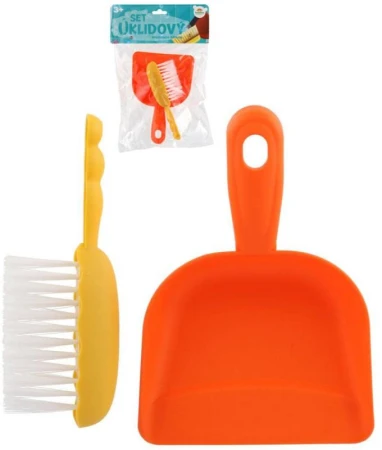 Uklízecí sada smetáček + lopatka malá uklízečka plast Uklízecí sada smetáček + lopatka malá uklízečka plast