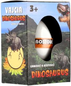 Vejce dinosaurus 6cm zvířátko ve vejci rostoucí a líhnoucí se ve vodě