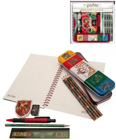 Veľký školský set Harry Potter Stand Together písacie potreby s doplnkami 11ks Veľký školský set Harry Potter Stand Together písacie potreby s doplnkami 11ks