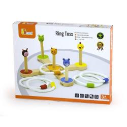 Viga Dřevěná hra Házení kroužků