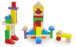 Viga DŘEVO Baby stavebnice kostky 100ks v kyblíku (dřevěná hračka)