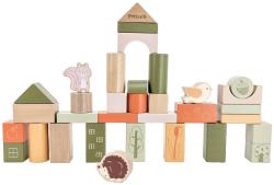 Viga DŘEVO PolarB baby stavebnice kostky 50ks (dřevěná hračka)