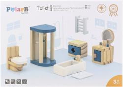 Viga DŘEVO PolarB Nábytek koupelna doplněk do domečku pro panenky