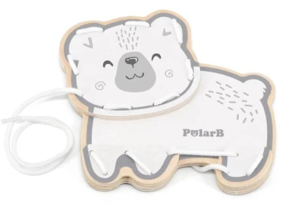 Viga DŘEVO PolarB Provlékací zvířátka (dřevěná hračka)