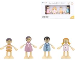 Viga DŘEVO PolarB Rodinka set 4 figurky doplněk do domečku pro panenky Viga DŘEVO PolarB Rodinka set 4 figurky doplněk do domečku pro panenky