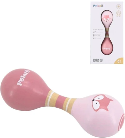 Viga DŘEVO PolarB Rumbakoule baby dvojitá liška (dřevěná hračka) Viga DŘEVO PolarB Rumbakoule baby dvojitá liška (dřevěná hračka)