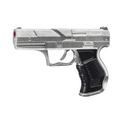 Villa kapslíková pistole kovová stříbrná