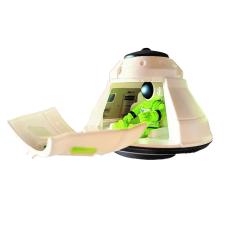 Villa kosmická kabina s kosmonautem