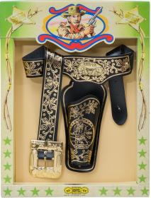 Villa kovbojský opasek s pouzdrem Villa kovbojský opasek s pouzdrem