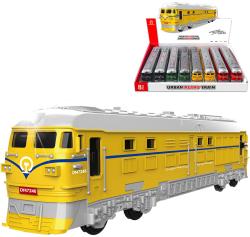 Vlak lokomotiva s efekty na setrvačník na baterie Světlo Zvuk 4 barvy