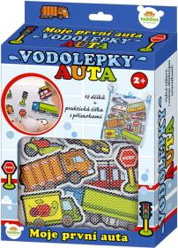 Vodolepky Moje první auta Doprava set 12ks v síťce s přísavkami do vany Vodolepky Moje první auta Doprava set 12ks v síťce s přísavkami do vany