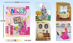 Vodové omalovánky princezny 2 malování vodou s magickým perem