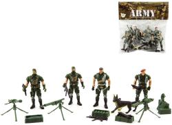 Vojáci army herní set 4 figurky vojenské se zbraněmi a doplňky CZ design plast Vojáci army herní set 4 figurky vojenské se zbraněmi a doplňky CZ design plast