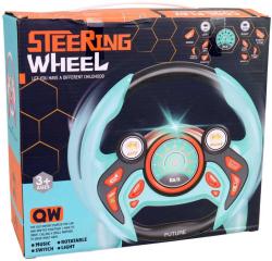 Volant zábavný 22cm funkční malý řidič na baterie Světlo Zvuk