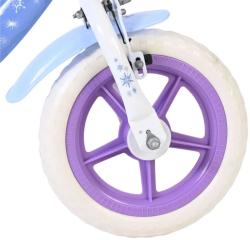 VOLARE Dětské kolo Ledové království 12 modré balanční kolečka