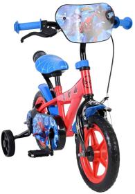 VOLARE Dětské kolo Spiderman 12 červené balanční kolečka