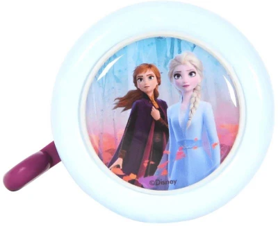 VOLARE Zvonek na dětské kolo Frozen 2 (Ledové království) modrý