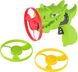 Vrtulky barevné vystřelovací set 3ks s vystřelovačem dinosaurus 4 barvy