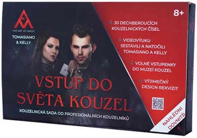 Vstup do světa kouzel kouzelnická sada Tomasiano a Kelly Vstup do světa kouzel kouzelnická sada Tomasiano a Kelly