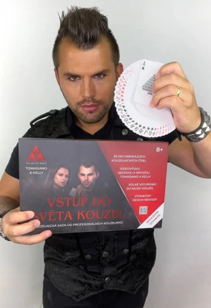 Vstup do světa kouzel kouzelnická sada Tomasiano a Kelly