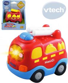 VTECH Baby autíčko Tut Tut Hasiči 8cm mluvící zpívající CZ na baterie Světlo Zvuk VTECH Baby autíčko Tut Tut Hasiči 8cm mluvící zpívající CZ na baterie Světlo Zvuk