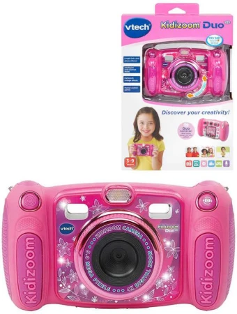 Vtech Kidizoom Duo dětský fotoaparát růžový s efekty na baterie Světlo Zvuk Vtech Kidizoom Duo dětský fotoaparát růžový s efekty na baterie Světlo Zvuk