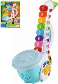 Vtech Kouzelný naučný baby saxofon na baterie CZ Světlo Zvuk