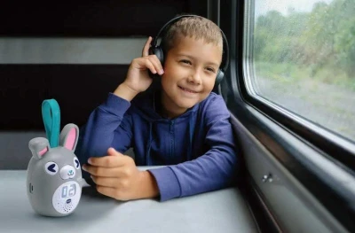 Vtech Malý vypravěč pohádek králíček vypráví zpívá CZ na baterie REC Zvuk