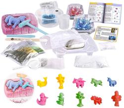 Výroba krystalů a tesání jednorožec vědecký kreativní set v krabici