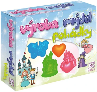 Výroba mýdel Pohádky kreativní set v krabici Výroba mýdel Pohádky kreativní set v krabici