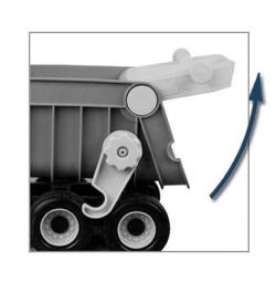 Wader Auto Middle Truck sklápěč 32051