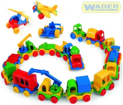 Wader Kid Car vozítka 18 druhů 60000 Wader Kid Car vozítka 18 druhů 60000