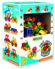 Wader Kid Car vozítka 18 druhů 60000