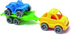 Wader Kid Cars Set 2 dopravní prostředky s přívěsem 24cm různé druhy