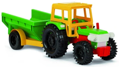 Wader Traktor s vlečkou plastový 2 druhy 35001