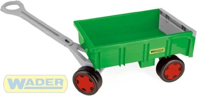 Wader Vlečka dětský vozík 95cm Farmer zelený nosnost 60kg plast 10915 Wader Vlečka dětský vozík 95cm Farmer zelený nosnost 60kg plast 10915
