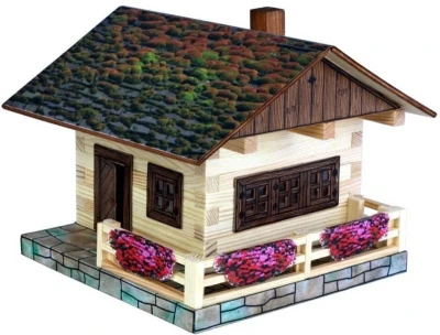 Walachia Alpská chata W34 Hobby Kit DŘEVĚNÁ (stavebnice) Walachia Alpská chata W34 Hobby Kit DŘEVĚNÁ (stavebnice)